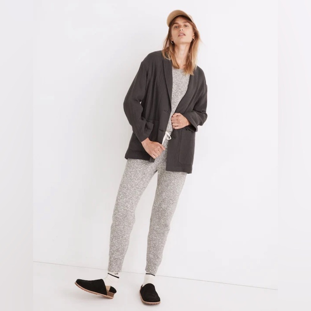 madewell lightspun dorset gauzy cotton relaxed fit blazer
